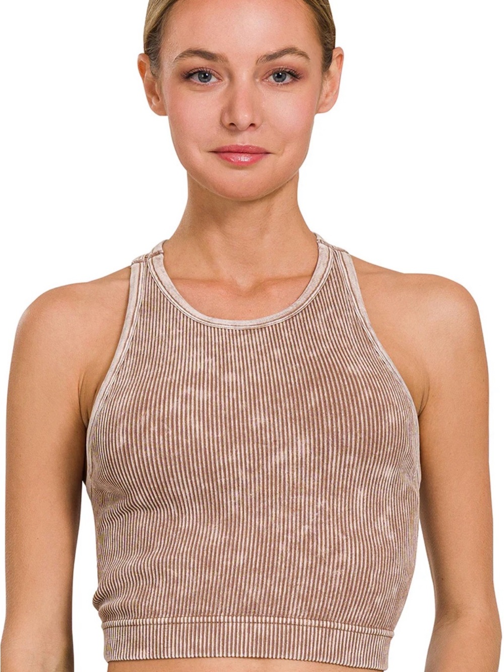 Zenana razor crop ash mocha